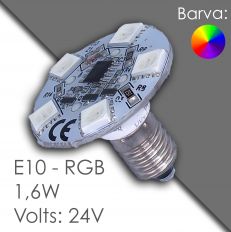 E10 RGB, AC 24V - automatic